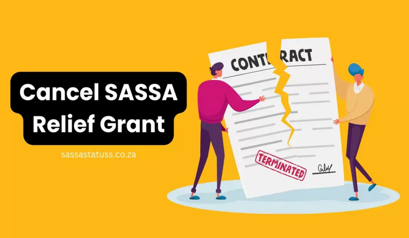 cancelled SASSA Application